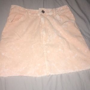 Pale pink  mini skirt